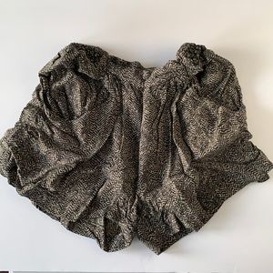 Urban Outfitters Tan & Black Aztec Print Shorts